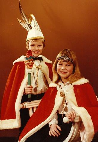 1978 Jeugdprins Lucien en Jeugdprinses Russel 1978