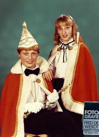 1978 Jeugdprins Lucien en Jeugdprinses Russel 1978